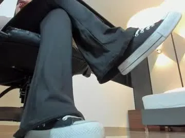 alma_fenix — GOAL: love Your goddess [1111 tokens remaining] heey, I'm Alma!  #feet #sneakers #stocking #socks #mistress
