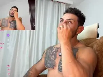 angeloferro1 — hey horny?  - Multi Goal: RAIN OF CUM [399 tokens left] #muscle #deepthroat #anal #lovense #cum