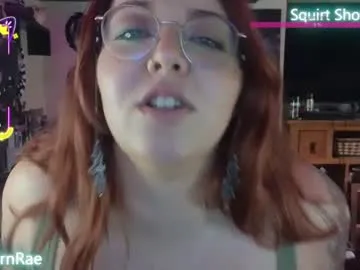 baeornrae — Squirt Show Goal! #bbw #girlnextdoor #bigboobs #lovense #redhead -- Current Goal: Naked for 5 minutes at 300 tokens -- Next Goal: Play with my pussy