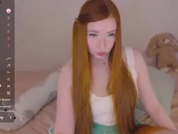 bellaqueenss — GOAL: blowjob + ahegao with saliva [111 tokens remaining] Welcome to my room! #feet #cute #redhead #lovense #young