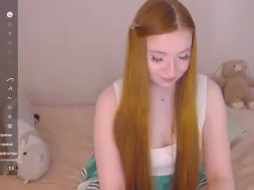 bellaqueenss — GOAL: blowjob + ahegao with saliva [109 tokens remaining] Welcome to my room! #feet #cute #redhead #lovense #young