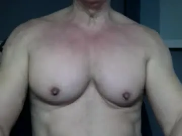 bgdkmuscleguy — HORNED UP! CUM PLAY WITH DADDYS BONER!  Mic is on....No silly goals or ticket shows! #lovense #verbal #bigcock #daddy #gay #handsfreecum #nipplay