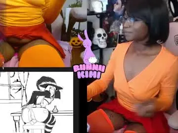 bunniikimi — Velma Cosplay Anal Training! Goal Is Butt Plug In! with 775 remaining to goal! #anal #ebony #smalltits #squirt #cosplay