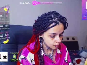 dark__elf — Lovense Domi on - Interactive Toy that vibrates with your Tips - Multi Goal: naked 15 min [1500 tokens left] #lovense #teen #tattoo #daddysgirl