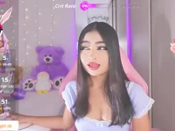 hazelbabee_ — Current Goal: Lick my pussy with a finger tease at 170 tokens -- Next Goal: Rub my clit in doggy style --  Hi, I'm Lynn  Lush is active! #petite #asian #squirt #18 #latina