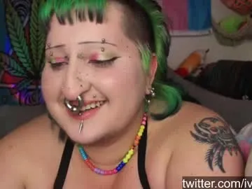ivylustful — dolce is on! punk and chunky, cum show on wheel for 69ks -- #ftm #hairy #bigboobs #goth #bigcock