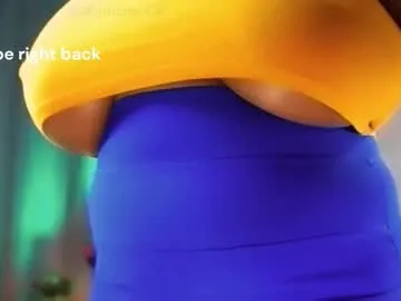 mariicha —  Welcome to my world,let's have some fun  Play with my huge tits  36J/80M Tits. Lovense is on - Let's have fun  #Cum #bigboobs #ebony #mature #lovense Lucky Guess Prize: play with my boobs
