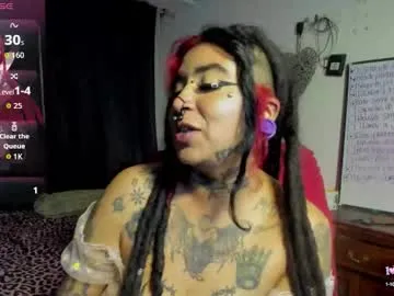 nana_cirkuss — GOAL: Sexy Dance [19 tokens remaining] Welcome to my room! Today I am a little boring, wanting play.  #feet #goth #bigass #mistress #hairy
