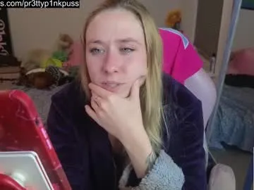 pr3ttyp1nkpussy — [500 tokens to goal] -- #lush #lovense #blonde #natural #bigboobs -- Current Goal: Lush in once countdown reaches zero -- Next Goal: Shirt off