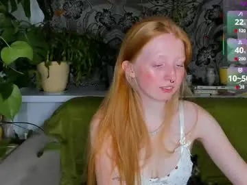 ritasweety18 — GOAL: Eye contact [0 tokens remaining] Welcome to my room! #redhead #bush #cute #natural #18