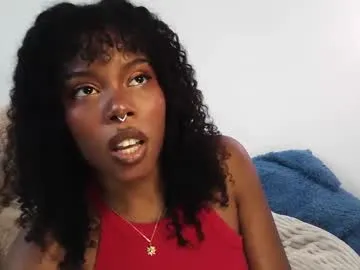 sparklingsoleil — Hi, I'm Soleil, lets hang out! #Lush is on.   - Goal: Remove skirt [266 tokens left] #ebony #smoke #new #bigboobs