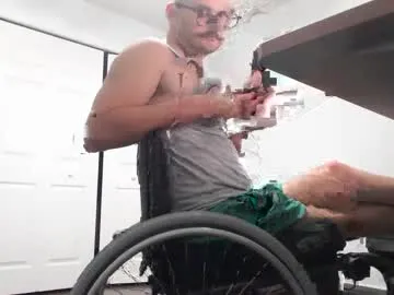 thr0bert0 — buzz me bro #wheelchair #lovense #hairy #young #cumshot