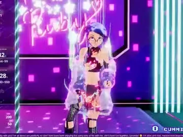 vexruby — VEX RUBY - Lewd motion capture at its finest! - Goal: Ruby Rider - Yeehaw! I'll ride my dildo til I cum! (Sync your toy with mine to feel it too!) [500 tokens left] #cute #anime #cosplay #hentai #lewd