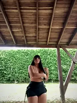 AlanaRouss — Full  naked in public