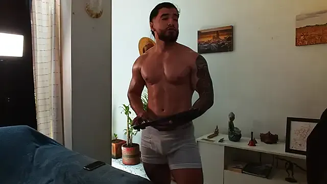 AndrewMartinez — Cum on abs