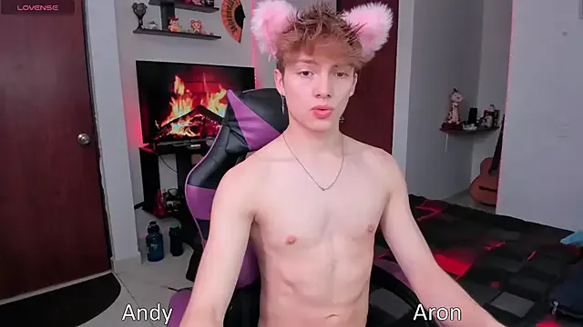 andybxby — one finger in ass