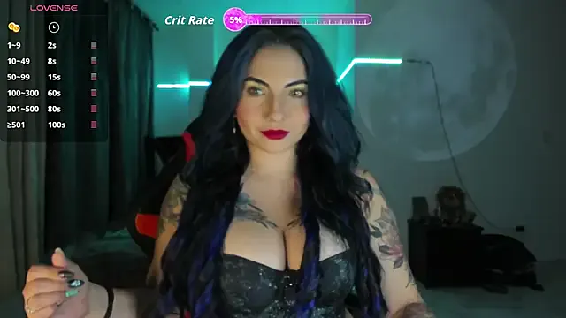 black_wiidow — squirt show + 2 min lush control