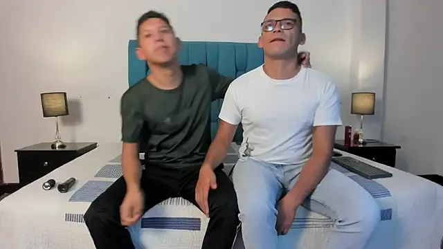 Jackson_And_Alexis — French kiss + ball grabbing