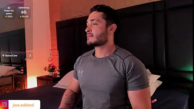 JossAckland — ass oil play  naked