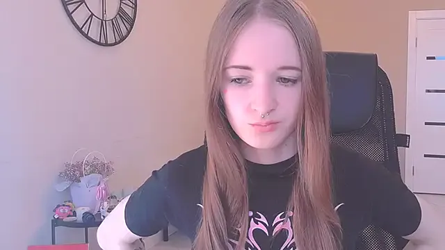 KateKayer — licking lips teasing