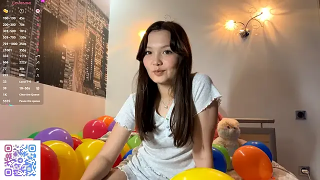KiraVelvet — lick lips close to cam!