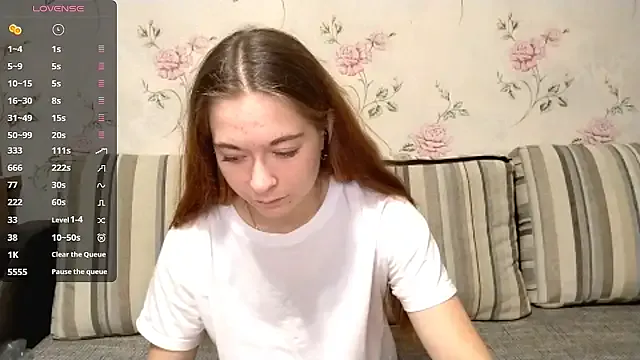 KissKarina — Lick lips close to cam