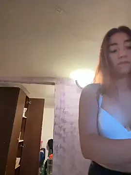 KissMeZoey — Bra off tease 