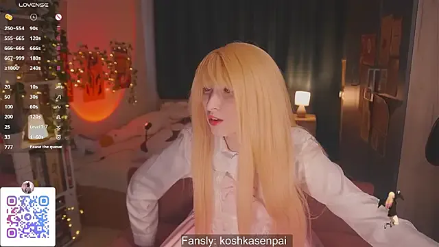 koshkasenpai — Lovense hush in ass