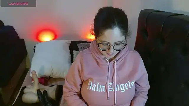 KrystalAdams — Saliva On Boobs