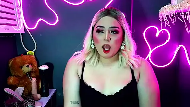MisstresgelaTS — JERKING HARD COCK