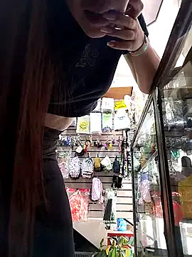 samathasexx — SHOW TITS IN THE STORE