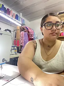 TerraMuse — Naked in the lingerie Store