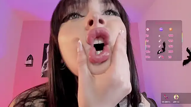 VelvetVampiree — oil in tits- hard nipples