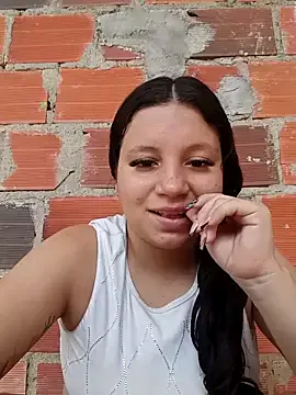 Virgin-Totona — riding dildo outdoors