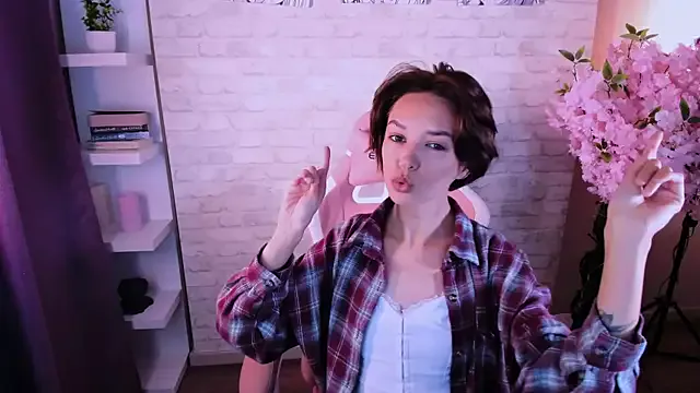 VivianLy_ — Caressing neck and playing with tongue