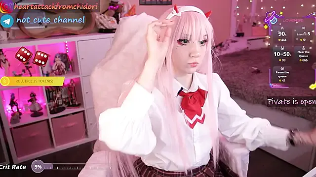 yourcutewaifu — Topless dancing